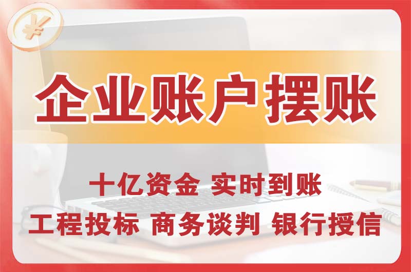 廉江企业账户摆账